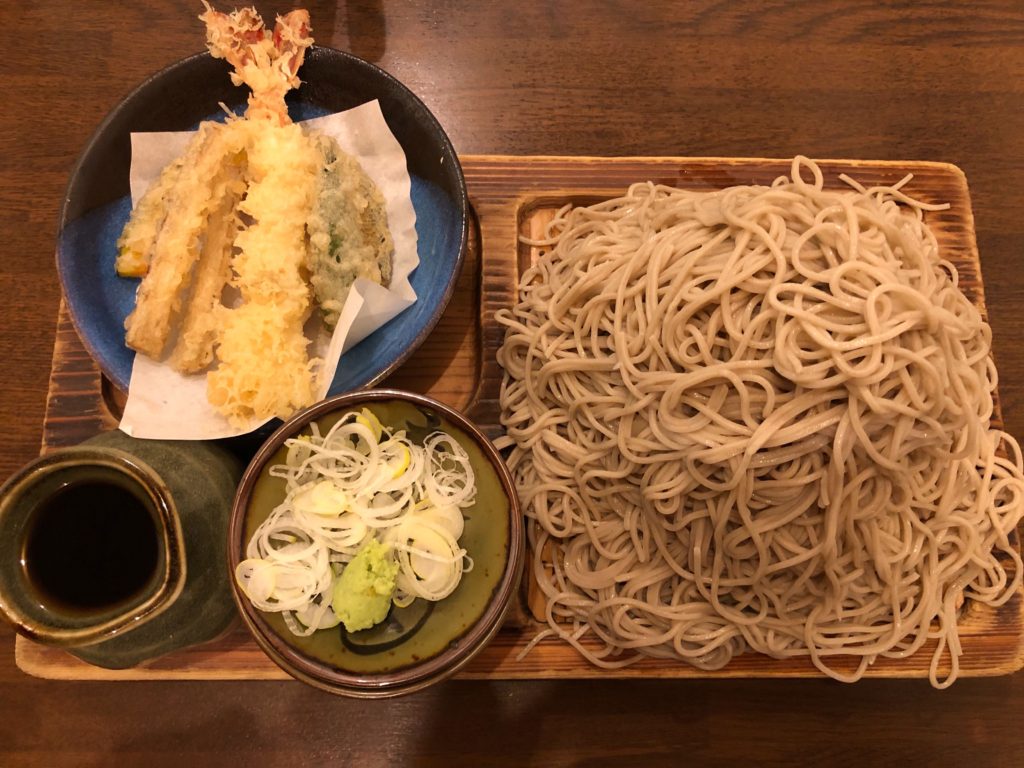 味奈登庵都筑佐江戸店のつけ天