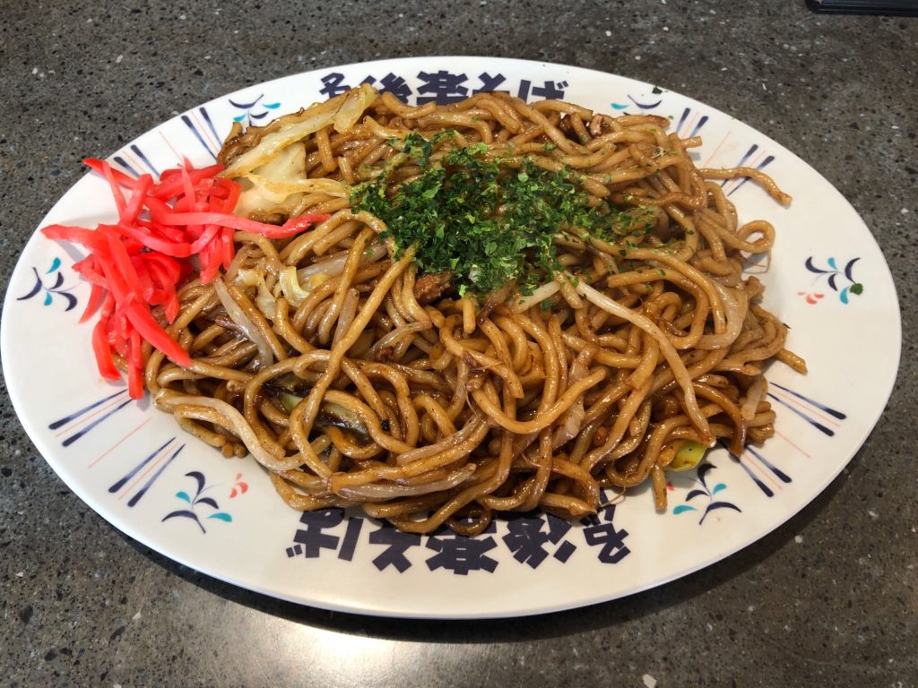 後楽そばの焼きそば