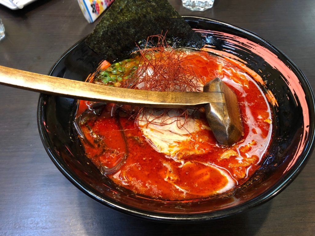 文太郎の炎魔味噌ラーメン